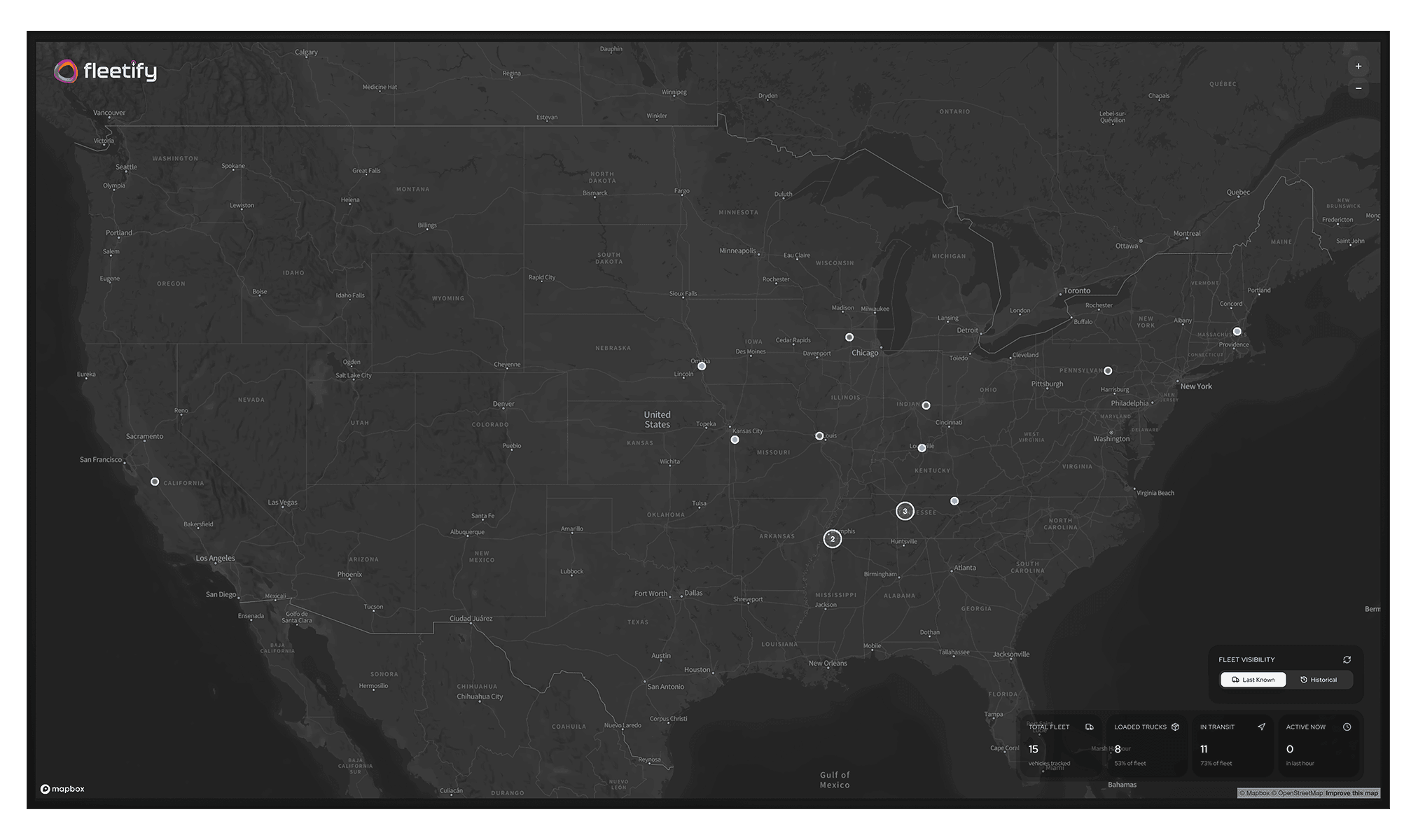 Fleet Management Interface